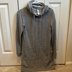 Fabletics Hooded Sweatshirt Dress